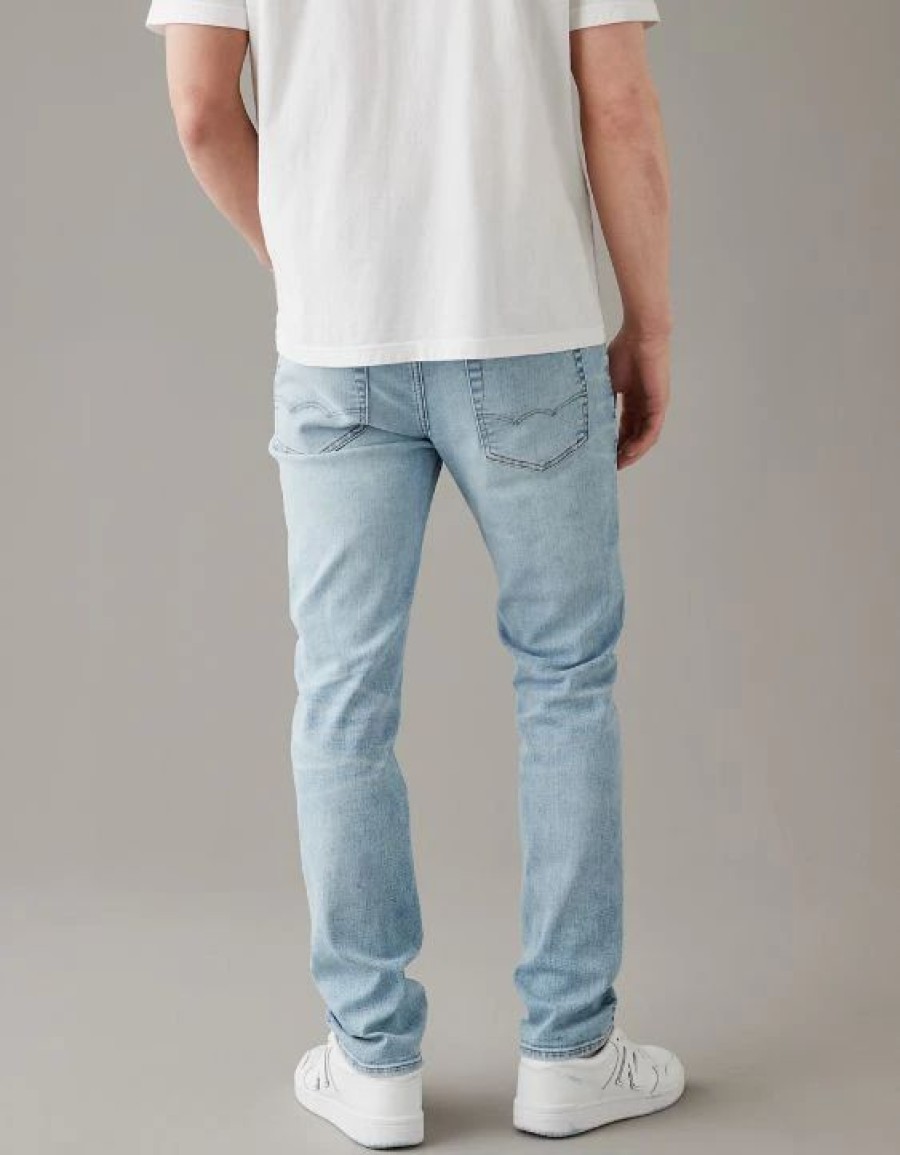 Bottoms * | Ae Airflex+ Slim Straight Jean