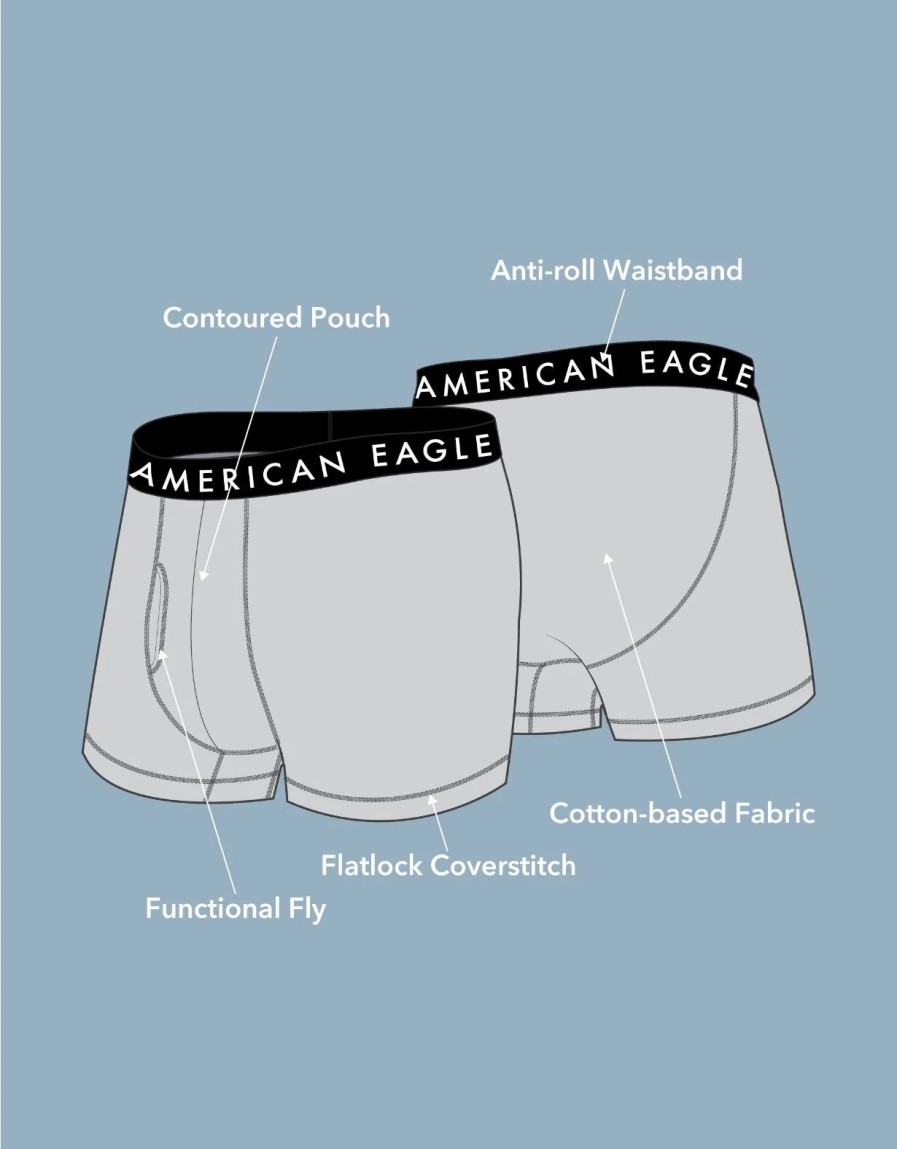 Underwear * | Aeo 3 Classic Boxer Brief 3-Pack