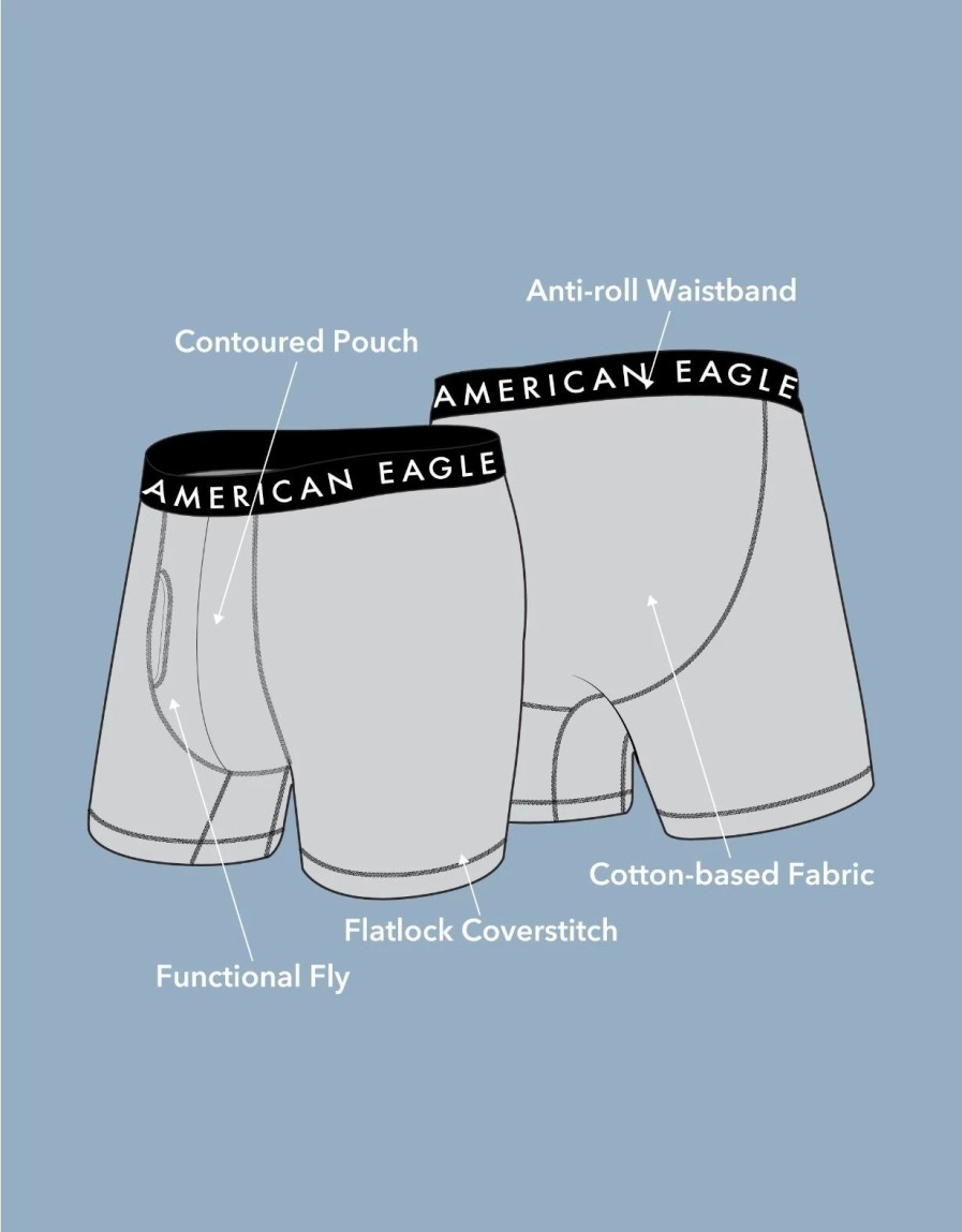 Underwear * | Aeo 6 Classic Boxer Brief 7-Pack