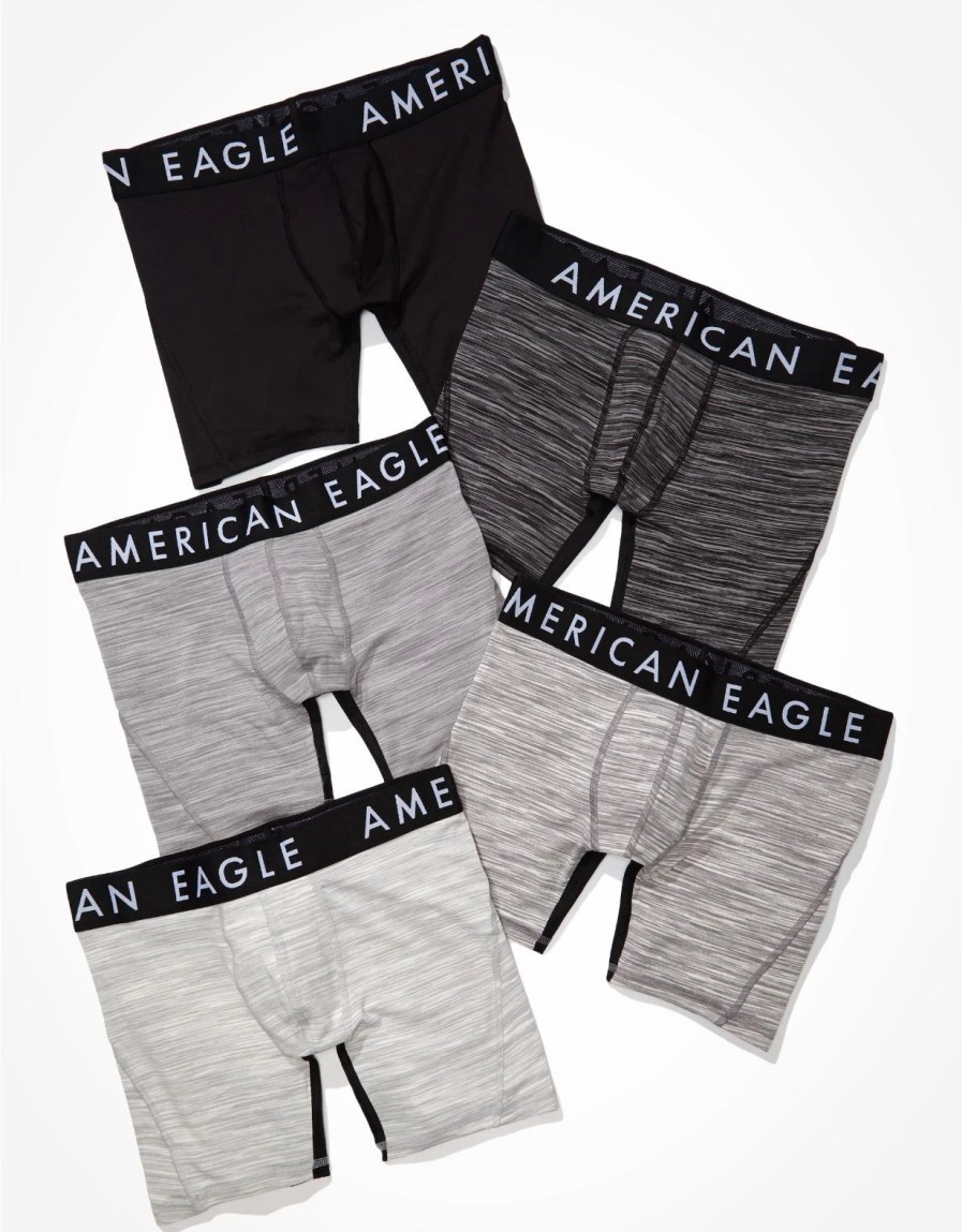 Underwear * | Aeo 6 Flex Boxer Brief 5-Pack