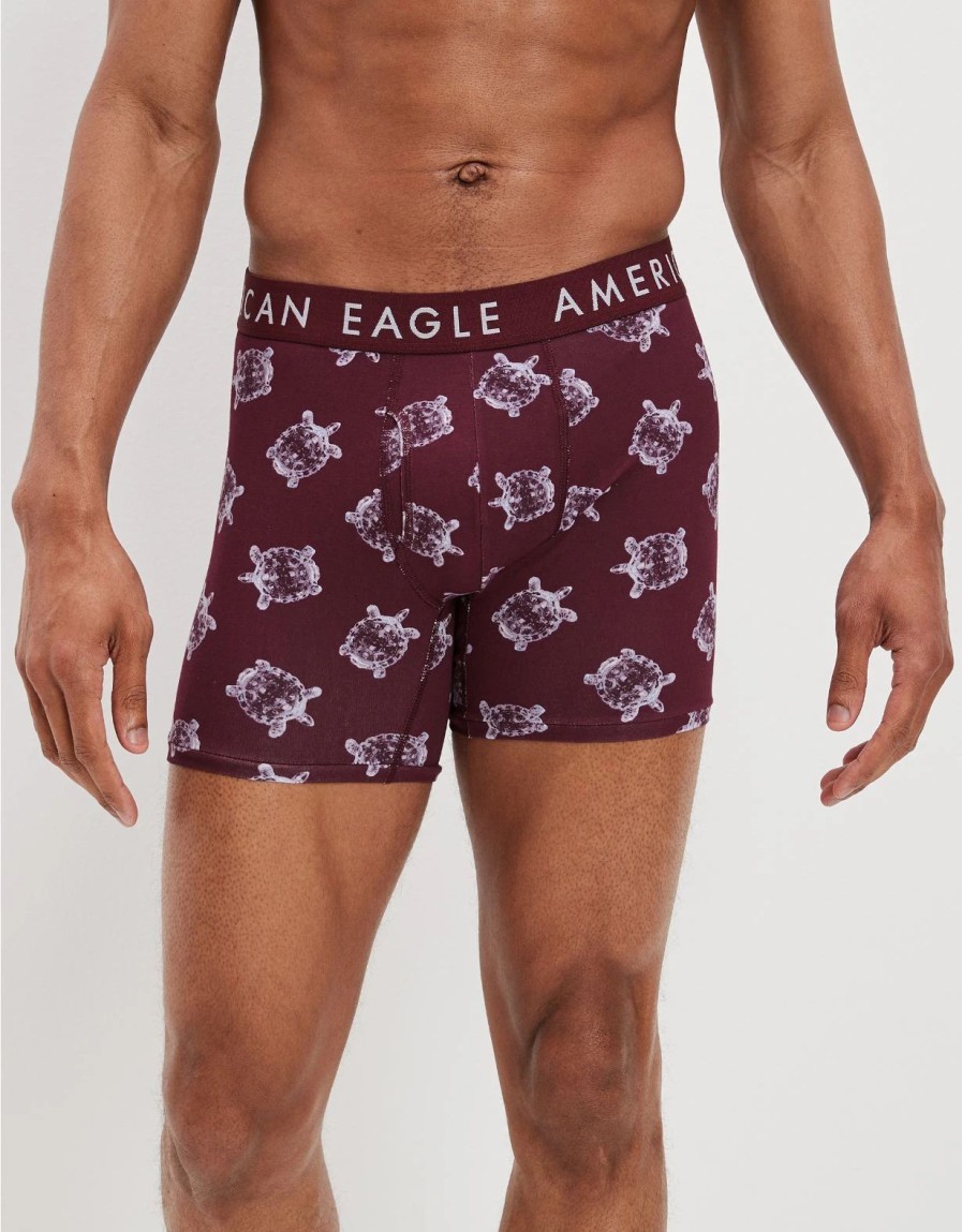 Underwear * | Aeo Glass Turtles 6 Classic Boxer Brief