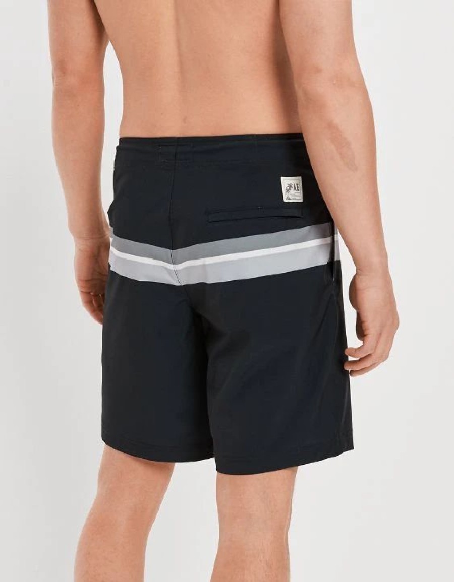 Bottoms * | Ae 9 Striped Classic Board Short