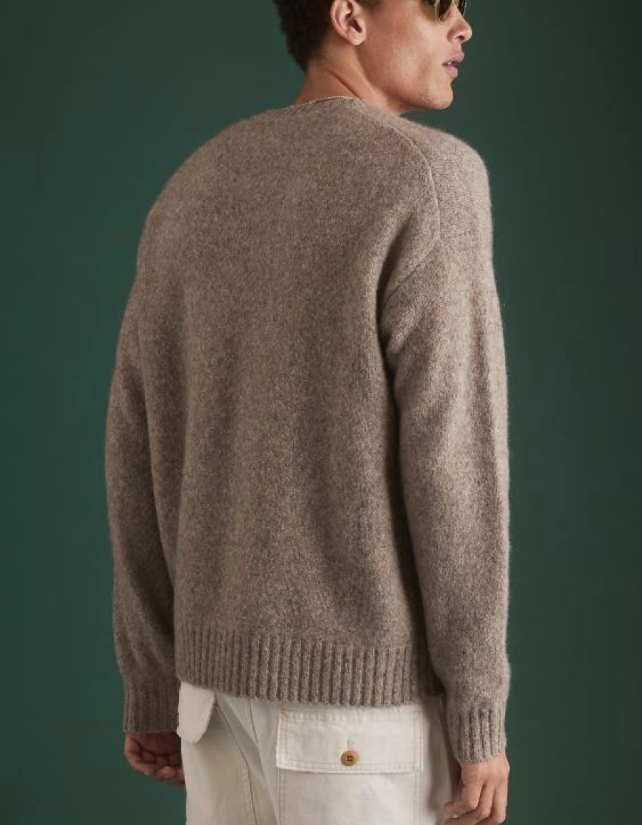 Tops * | Ae77 Premium Alpaca-Blend Sweater