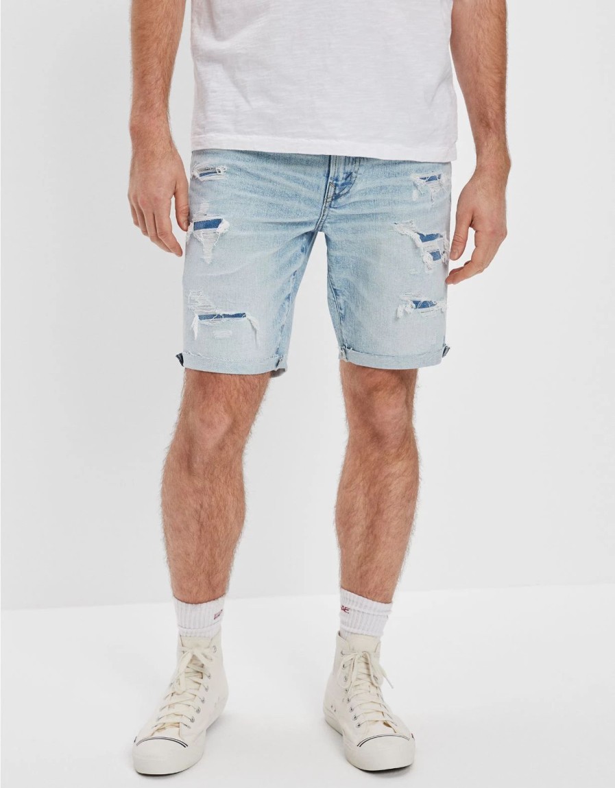 Bottoms * | Ae Airflex+ 9 Denim Short