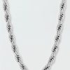 Accessories & Socks * | West Coast Jewelry Stainless Steel Spiga Chain Necklace