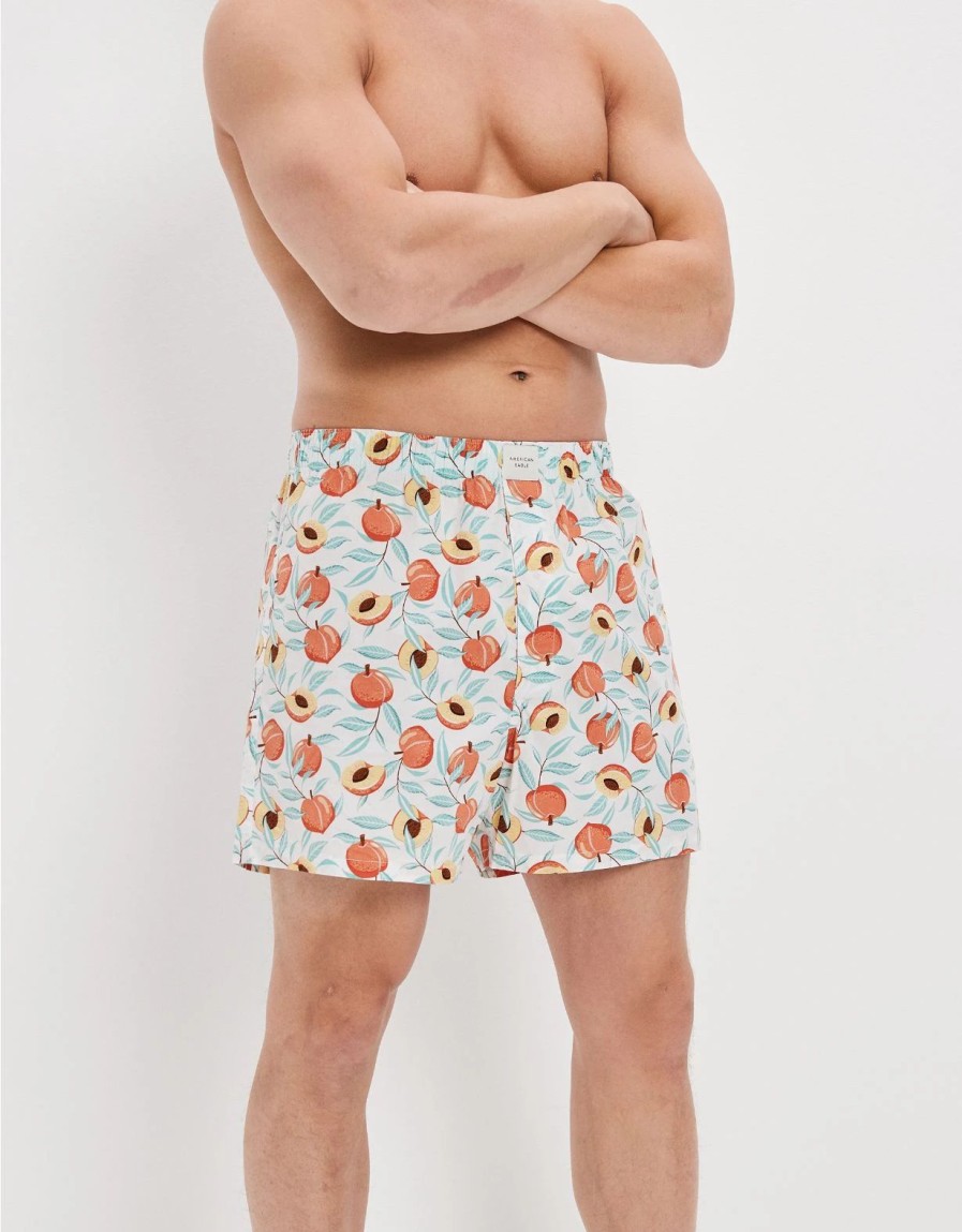 Underwear * | Aeo Peach Tree Stretch Boxer Short