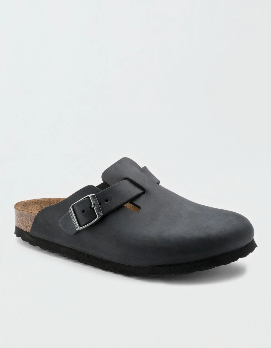 Shoes * | Birkenstock Men'S Leather Boston Clog