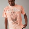 Tops * | Ae Super Soft Tie-Dye Halloween T-Shirt