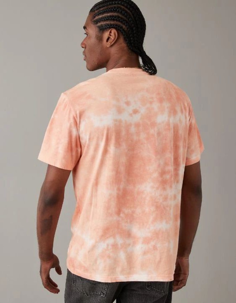 Tops * | Ae Super Soft Tie-Dye Halloween T-Shirt