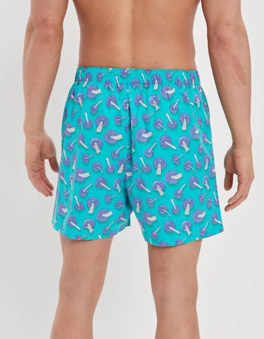 Underwear * | Aeo Mushrooms Stretch Boxer Short