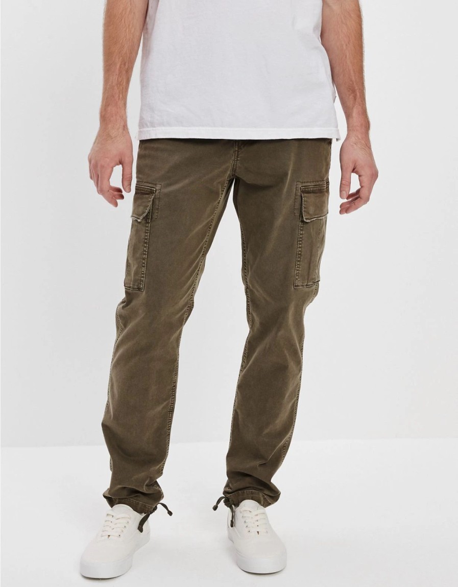 Bottoms * | Ae Flex Original Straight Lived-In Cargo Pant