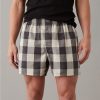 Underwear * | Aeo Plaid Stretch Boxer Short