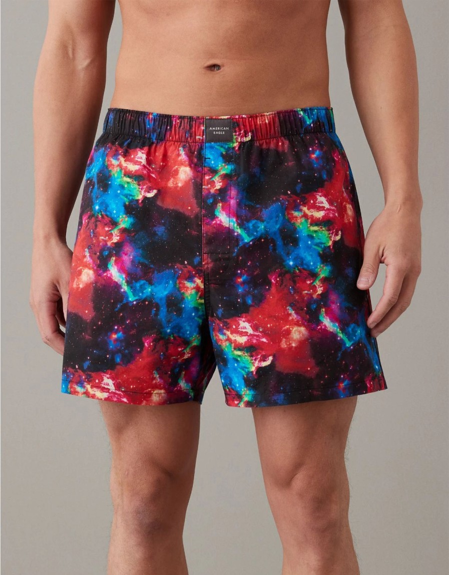 Underwear * | Aeo Galaxy Stretch Boxer Short