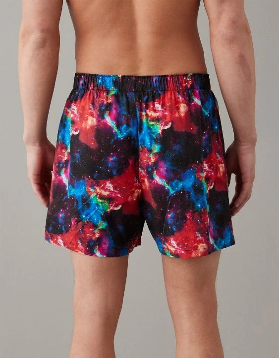 Underwear * | Aeo Galaxy Stretch Boxer Short