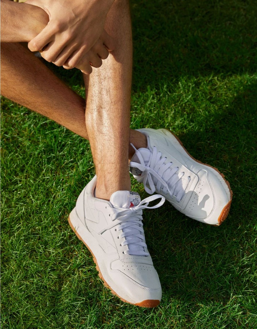 Shoes * | Reebok Men'S Classic Leather Sneaker