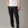 Bottoms * | Ae Flex Slim Straight Lived-In Khaki Pant