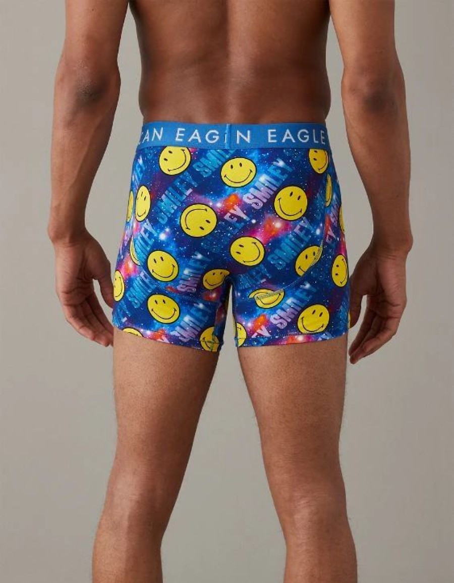 Underwear * | Aeo Smiley Galaxy 4.5 Classic Boxer Brief