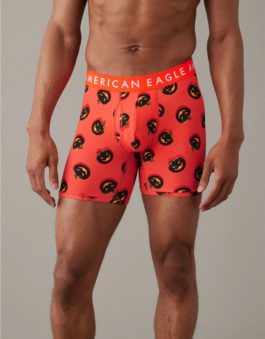 Underwear * | Aeo Jack-O-Lanterns 6 Classic Boxer Brief