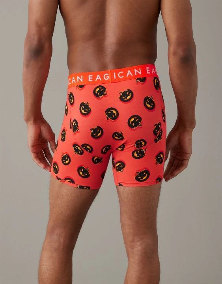 Underwear * | Aeo Jack-O-Lanterns 6 Classic Boxer Brief