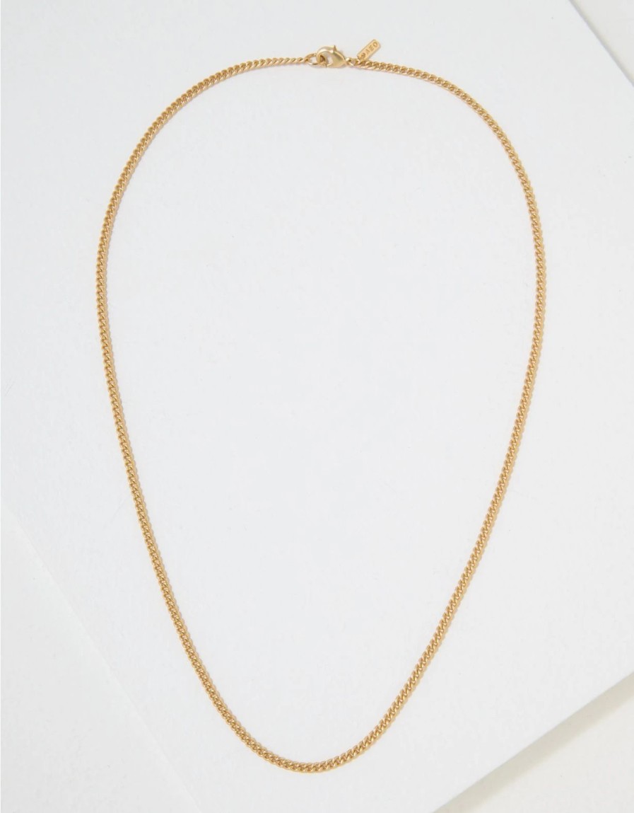 Accessories & Socks * | Aeo Gold Chain Necklace