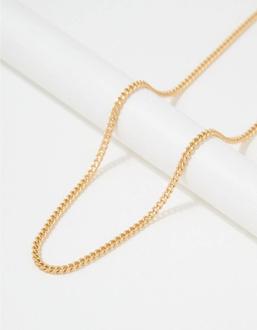 Accessories & Socks * | Aeo Gold Chain Necklace