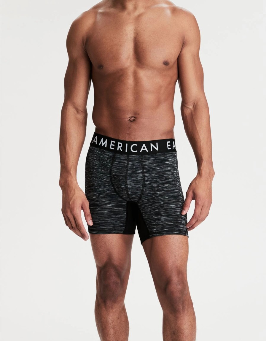 Underwear * | Aeo Space Dye 6 Flex Boxer Brief