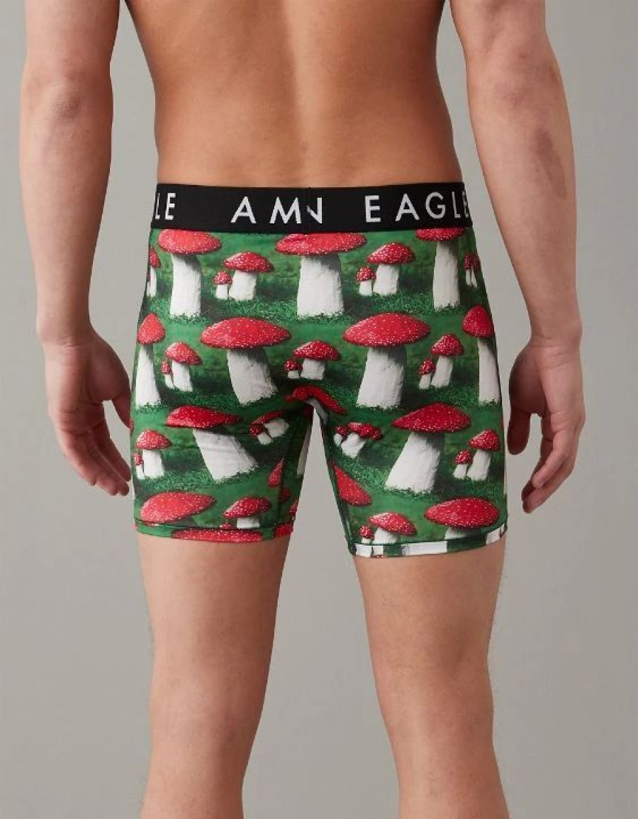 Underwear * | Aeo Mushrooms 6 Flex Boxer Brief