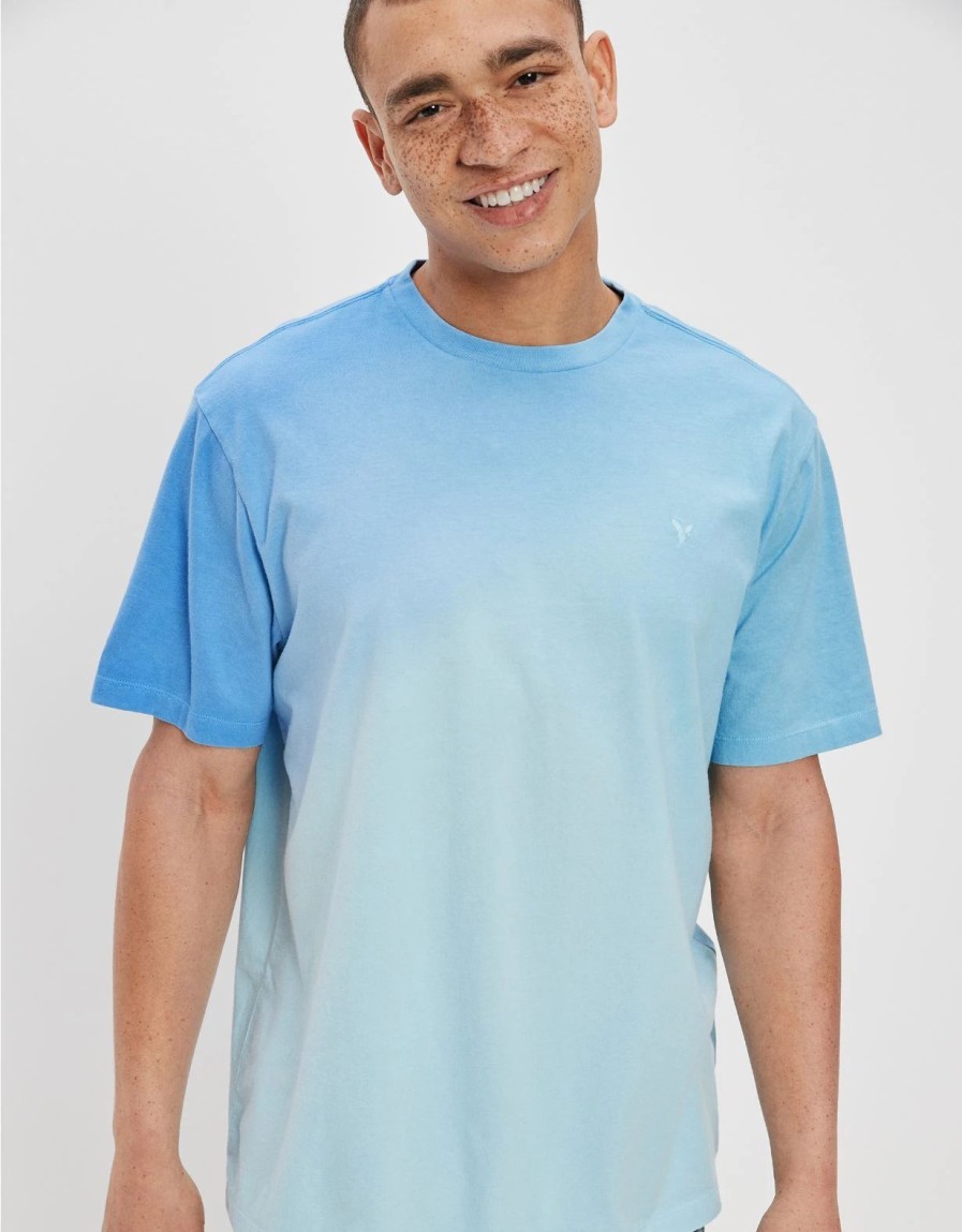 Tops * | Ae Super Soft Dip-Dye T-Shirt