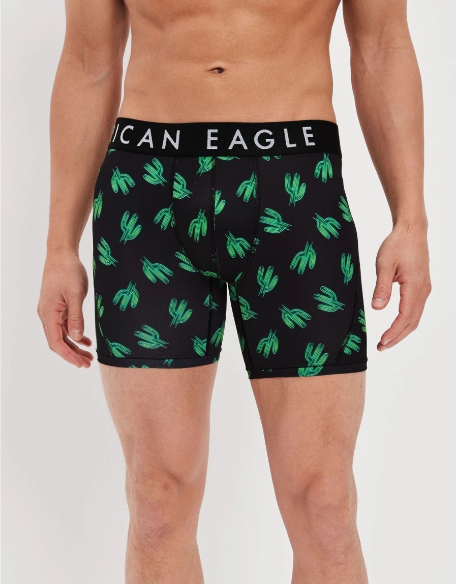 Underwear * | Aeo Neon Cacti 6 Flex Boxer Brief