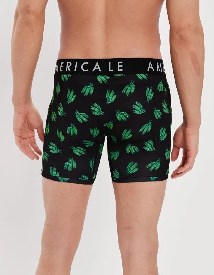 Underwear * | Aeo Neon Cacti 6 Flex Boxer Brief