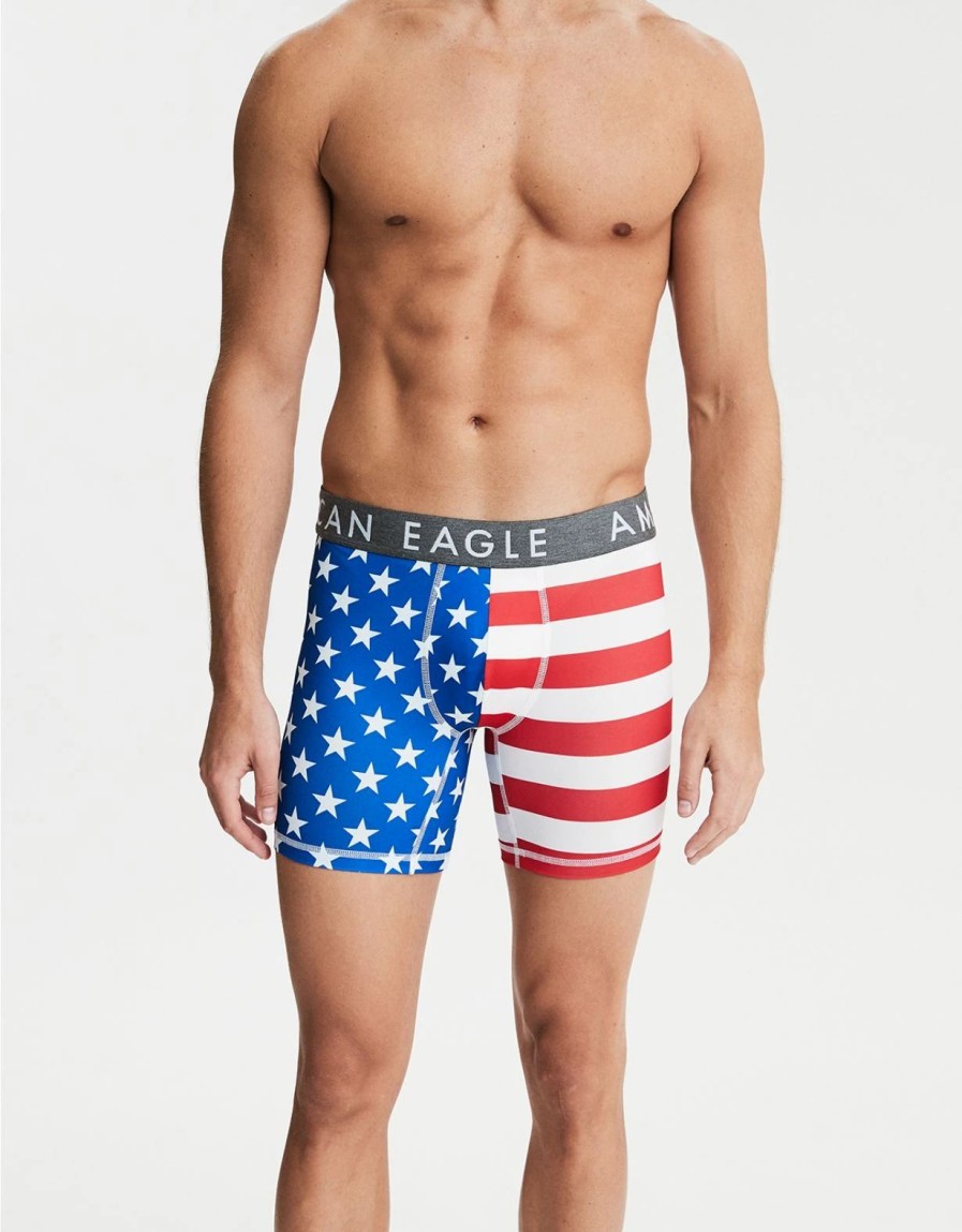 Underwear * | Aeo Americana 6 Flex Boxer Brief