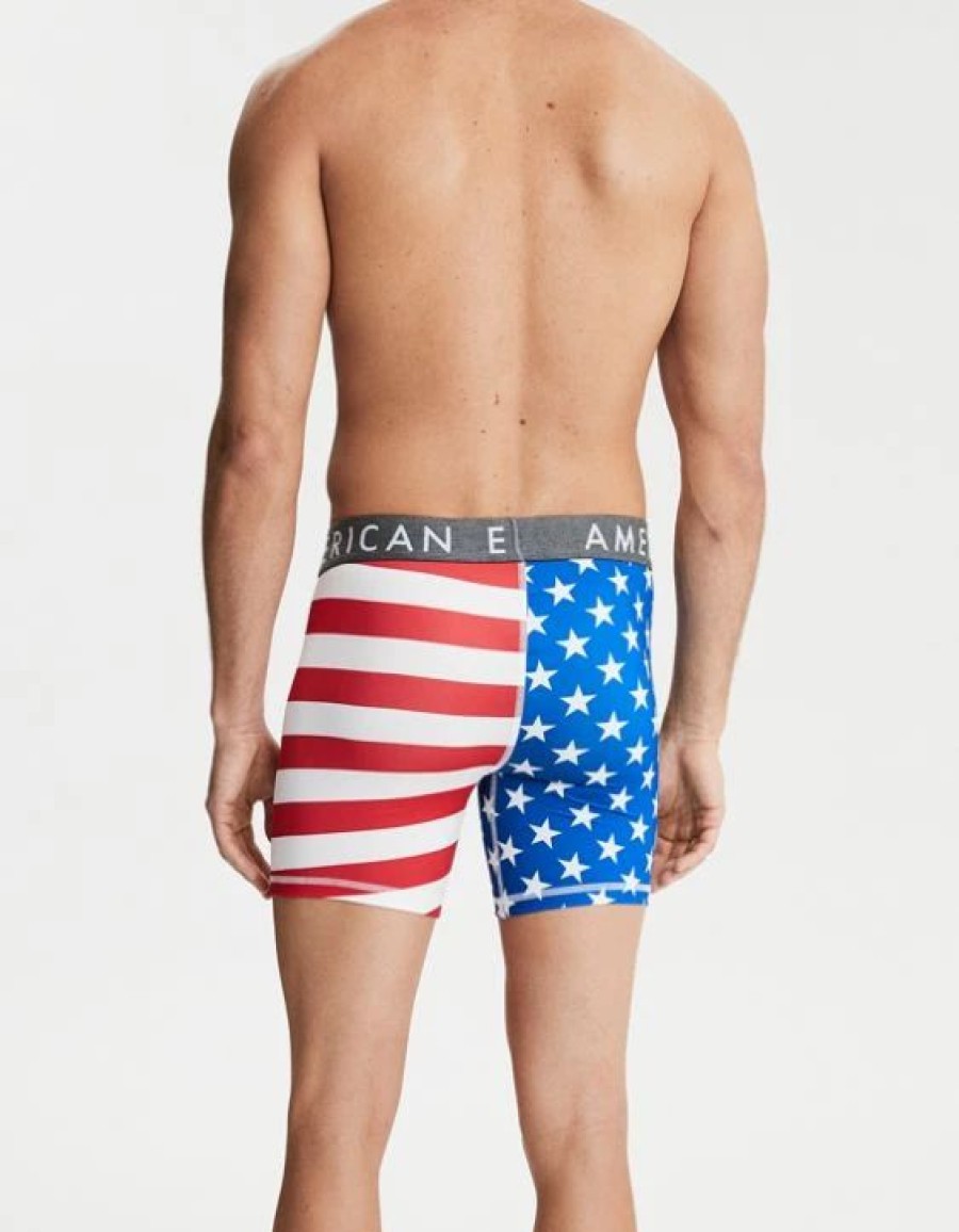 Underwear * | Aeo Americana 6 Flex Boxer Brief