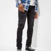 Bottoms * | Ae Airflex+ Patched Stacked Skinny Jean