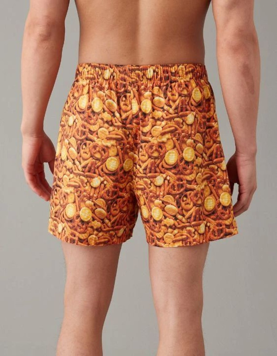 Underwear * | Aeo Pretzels Stretch Boxer Short