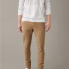 Bottoms * | Ae Flex Skinny Lived-In Khaki Pant