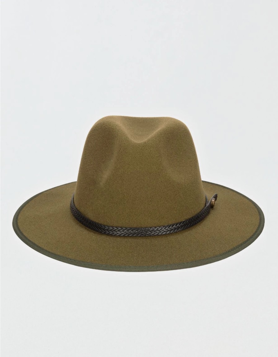 Accessories & Socks * | San Diego Hat Company Wide Brim Fedora