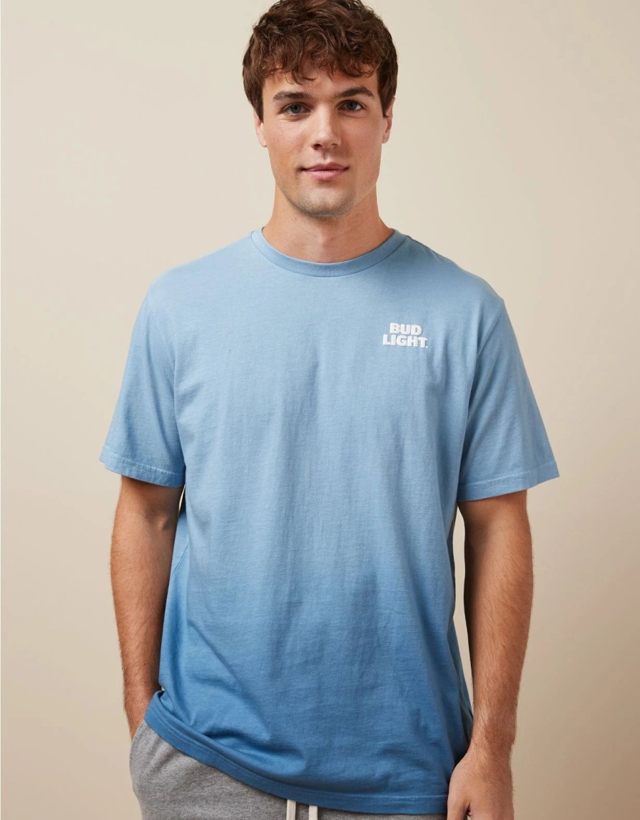 Tops * | Ae Super Soft Bud Light Graphic T-Shirt