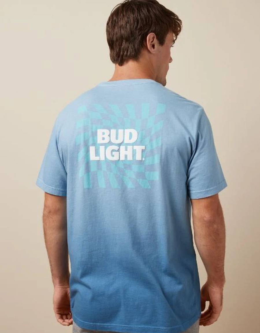 Tops * | Ae Super Soft Bud Light Graphic T-Shirt