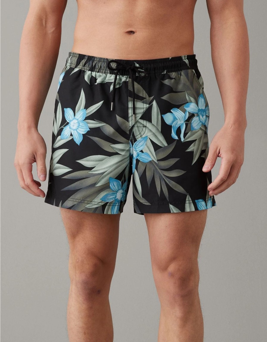 Bottoms * | Ae 5.5 Tropical Swim Trunk