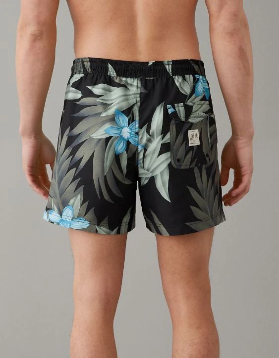 Bottoms * | Ae 5.5 Tropical Swim Trunk