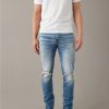 Bottoms * | Ae Airflex+ Ripped Slim Jean