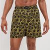 Underwear * | Aeo Smiley Spraypaint Stretch Boxer Short