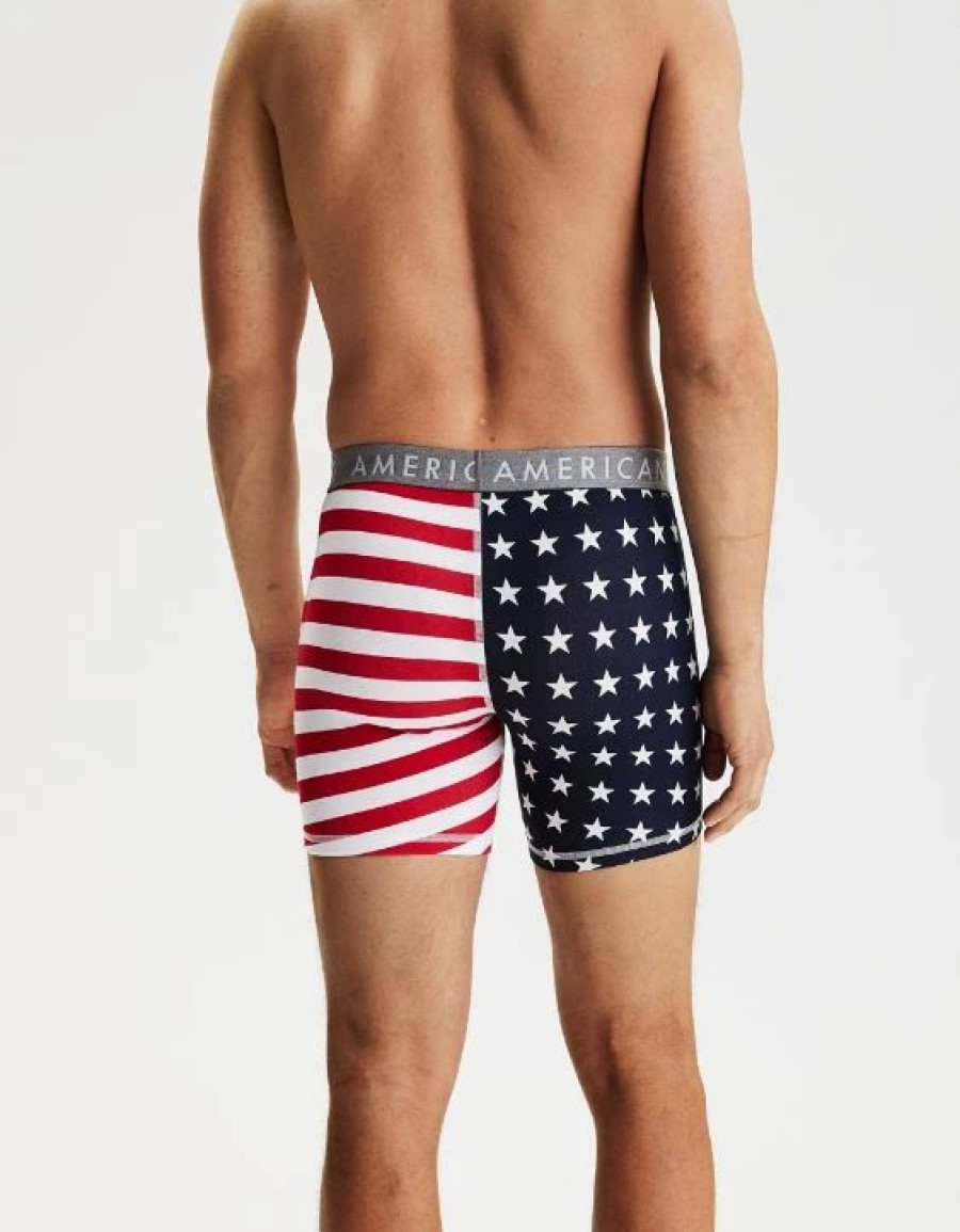 Underwear * | Aeo Stars + Stripes 6 Boxer Brief