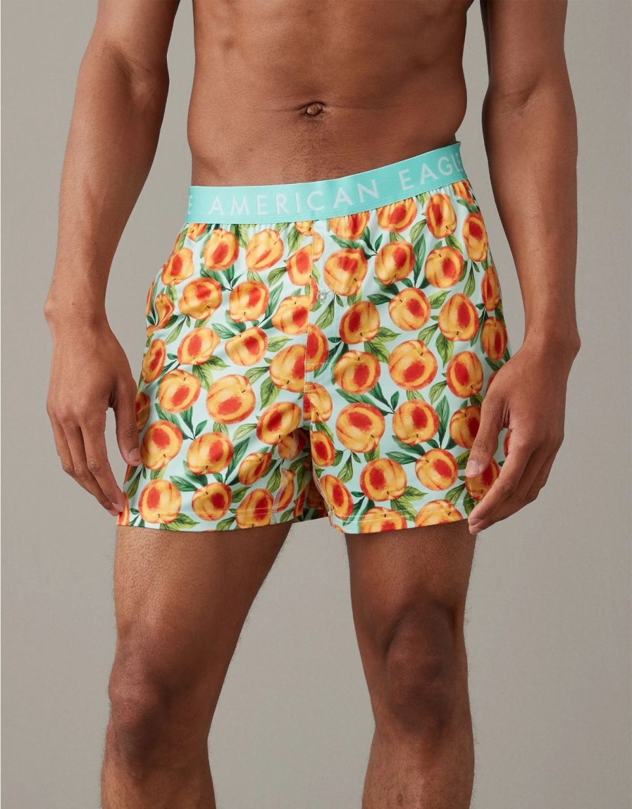 Underwear * | Aeo Peaches Ultra Soft Pocket Boxer Short