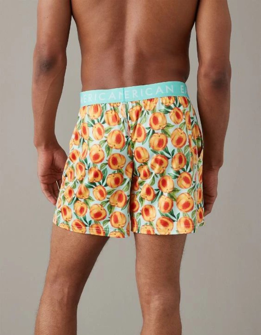 Underwear * | Aeo Peaches Ultra Soft Pocket Boxer Short