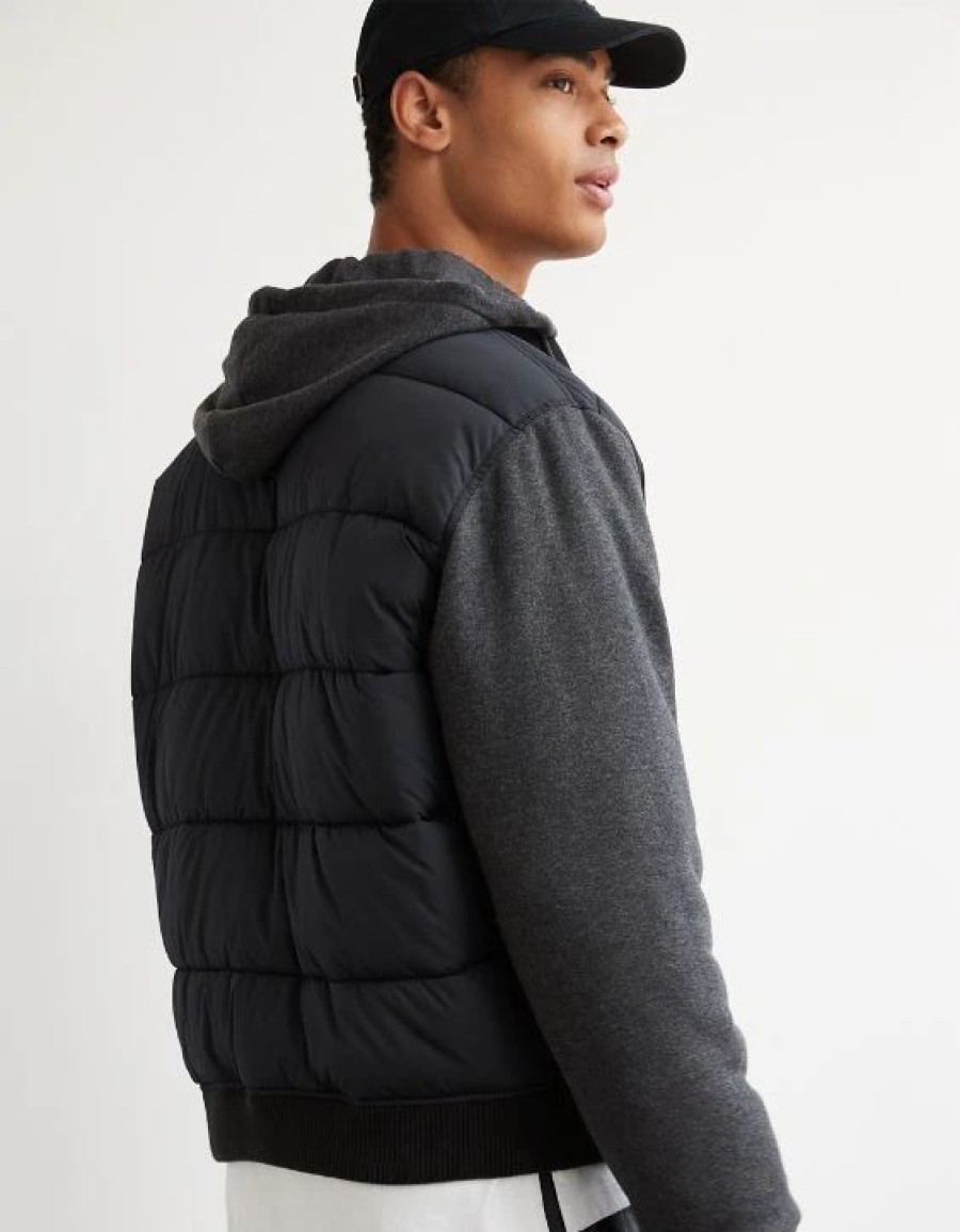 Tops * | Ae Bomber Puffer Jacket