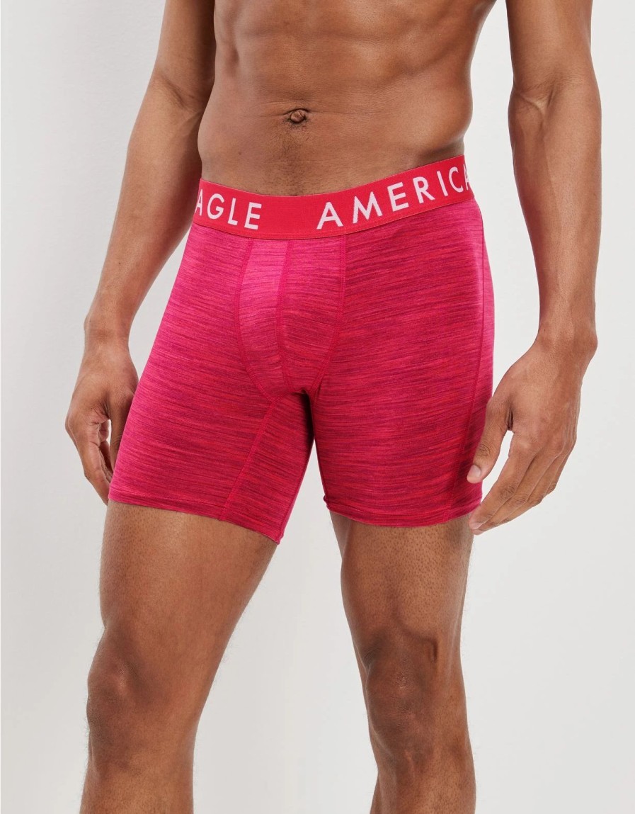 Underwear * | Aeo Solid 6 Flex Boxer Brief