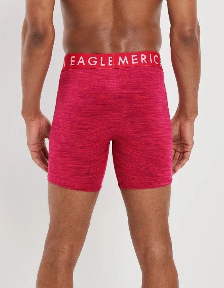 Underwear * | Aeo Solid 6 Flex Boxer Brief