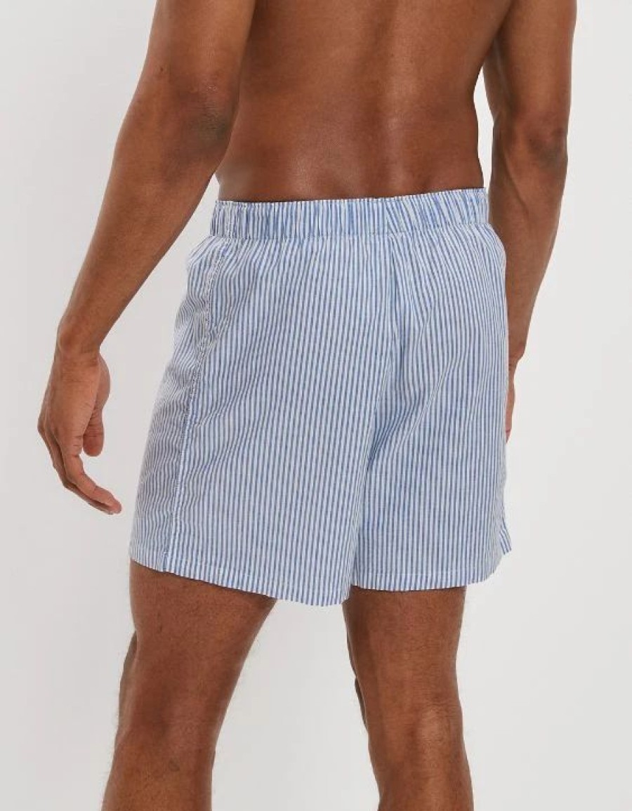 Underwear * | Aeo Striped Stretch Boxer Short