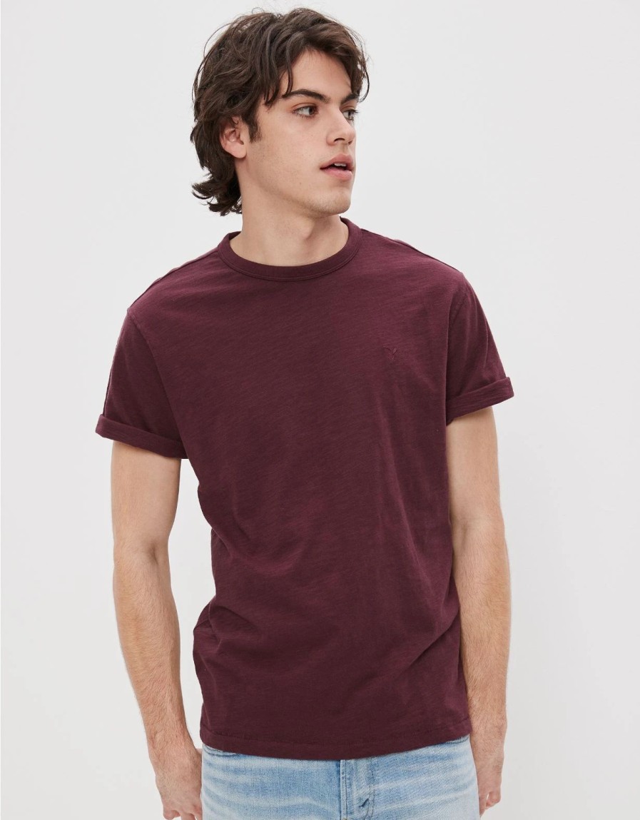 Tops * | Ae Super Soft Slub T-Shirt